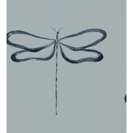 Dragonfly Wallpaper in Liquorice | Scion Living